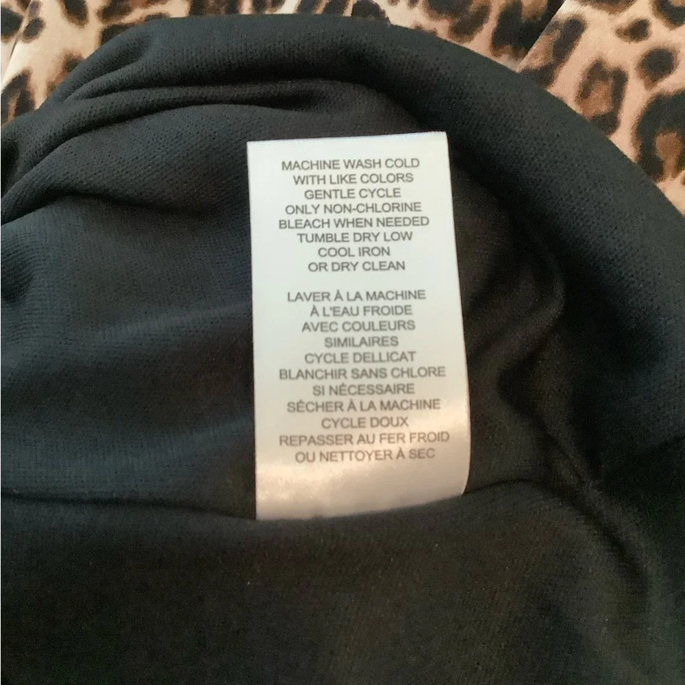T Tahari tahari leopard